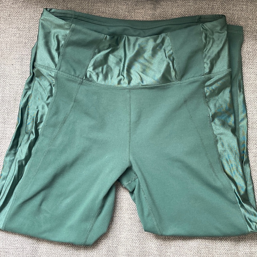 Fabletics Powerhold Green Leggings